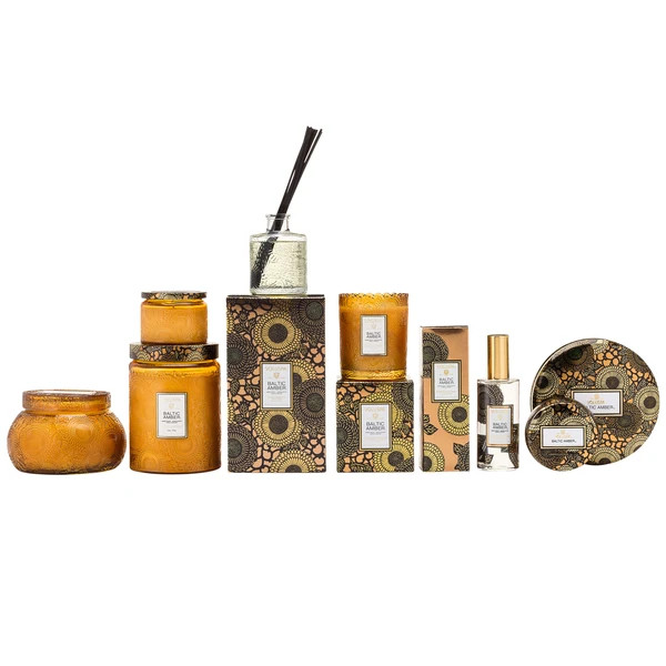 Baltic Amber - Mini Decorative Tin Candle – Image 2