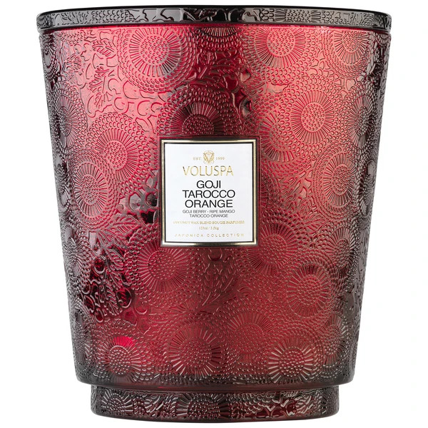 Goji  & Tarocco Orange - Hearth Candle with Lid