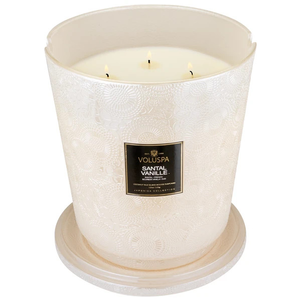 Santal Vanille - Hearth Candle with Lid – Image 2